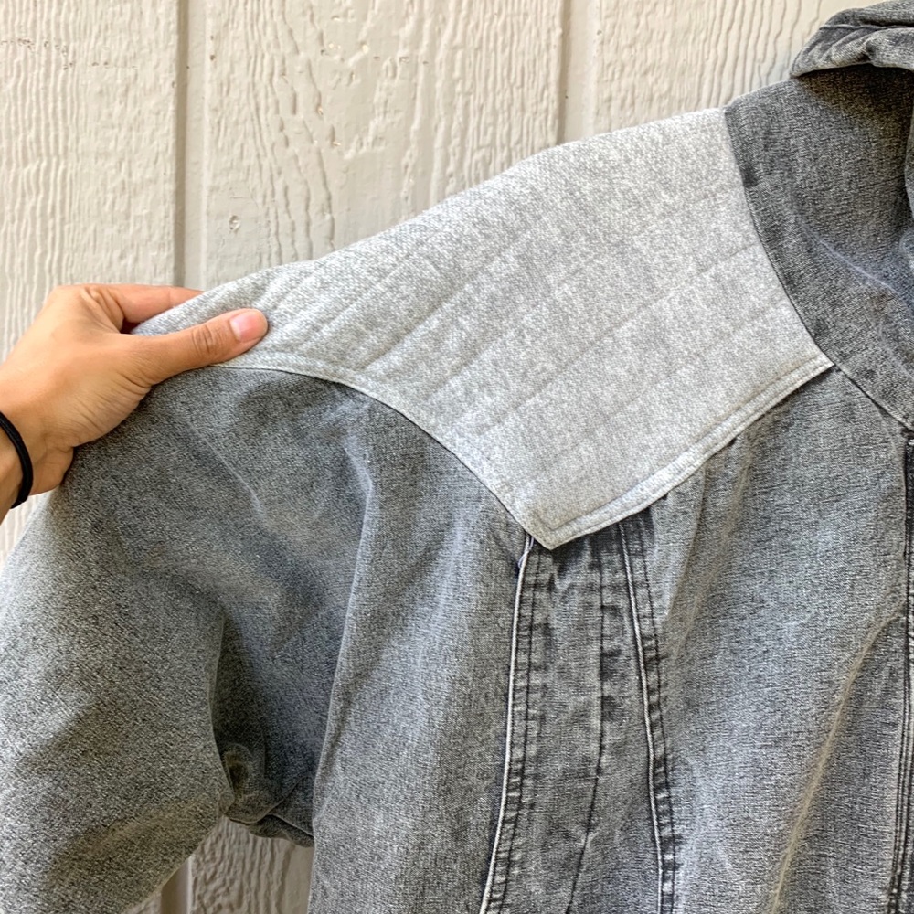 Vintage Gitano denim acid wash insulated jacket - Picture 5 of 17